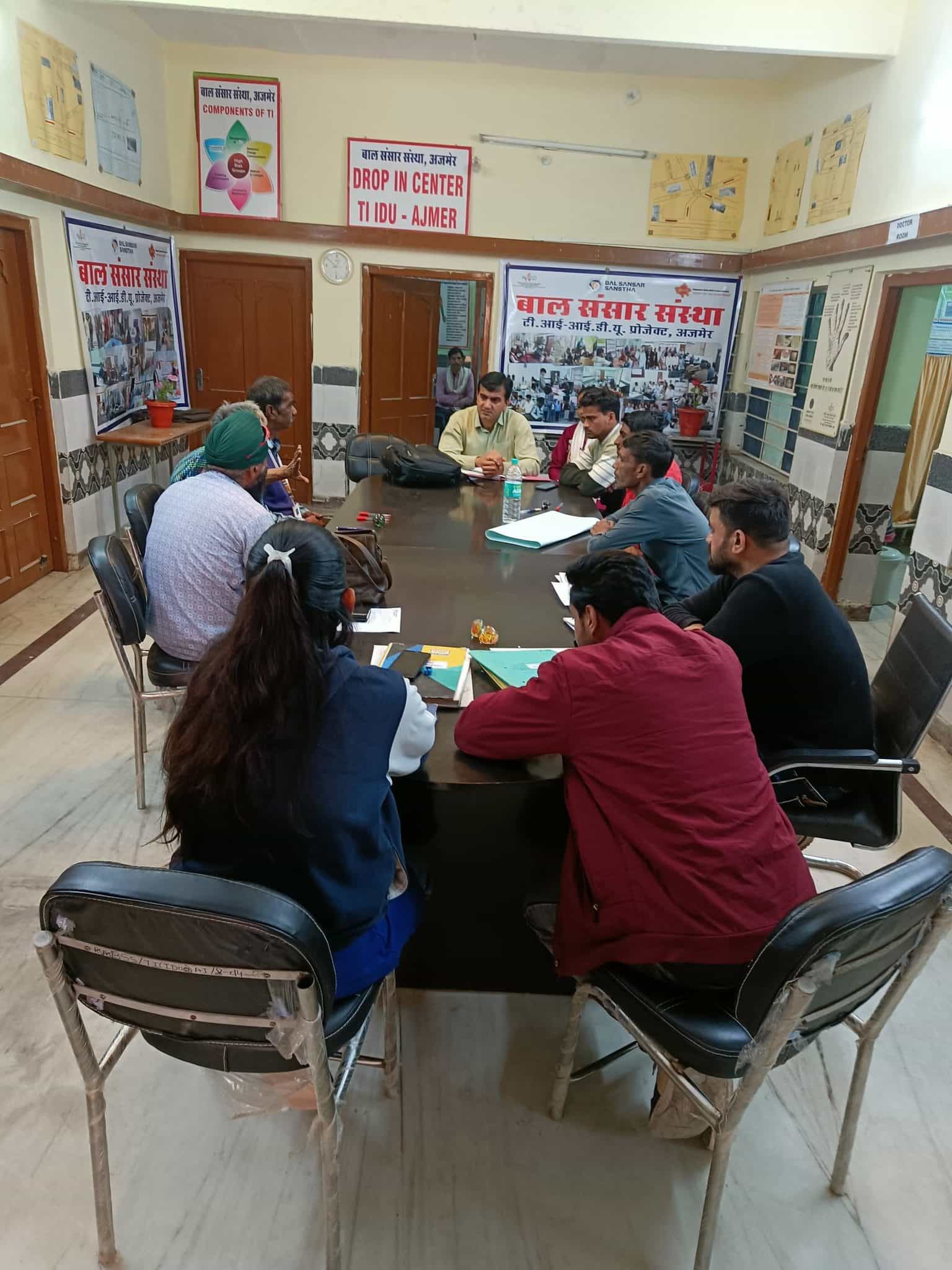 TI IDU drop-in centre community meeting