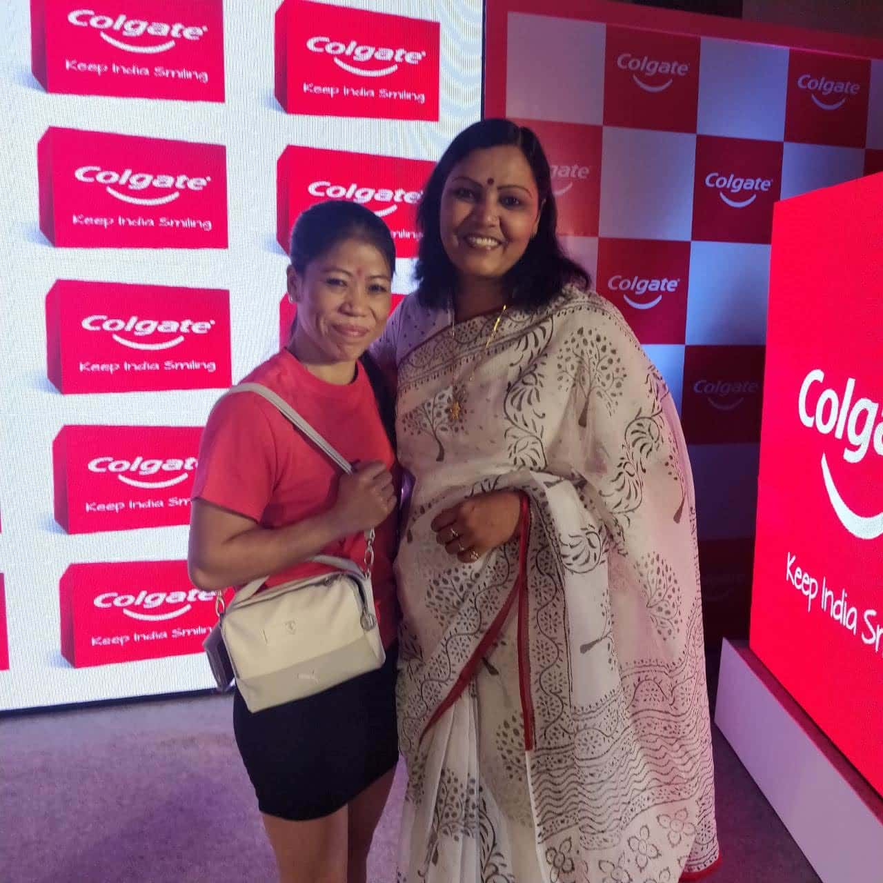 Dr. Priyamvada Singh with boxing champion Mary Kom